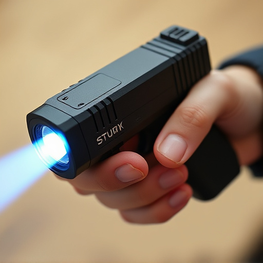 Slider stun gun