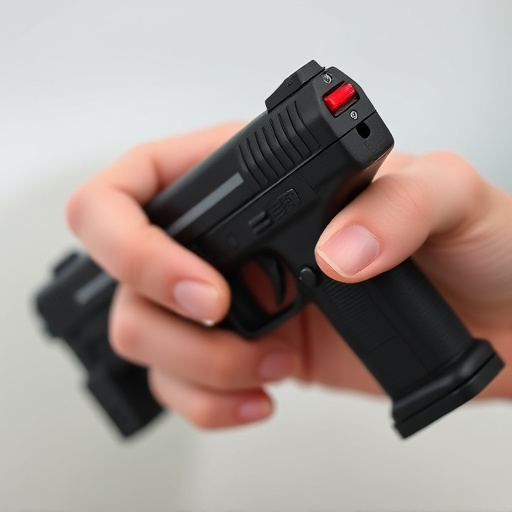Slider stun gun