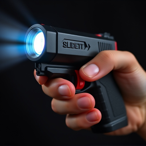 Slider stun gun
