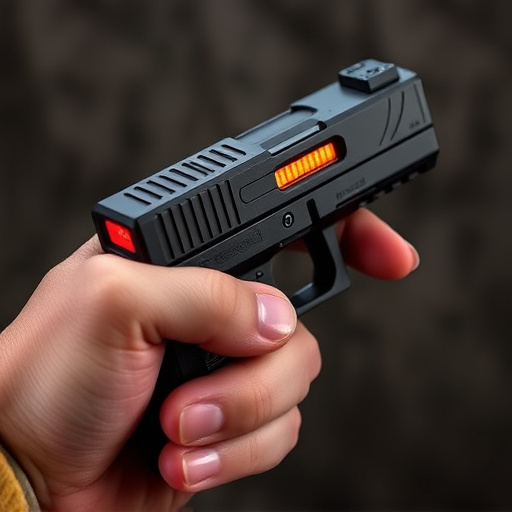 Slider stun gun