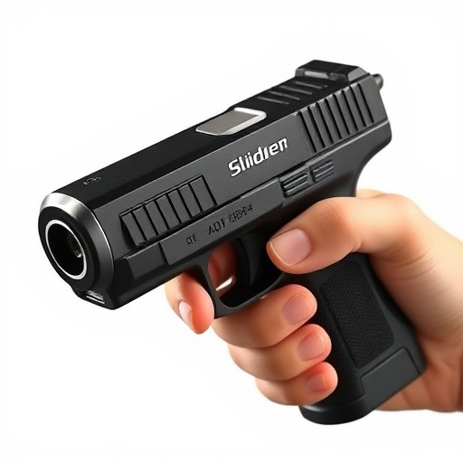 Slider stun gun