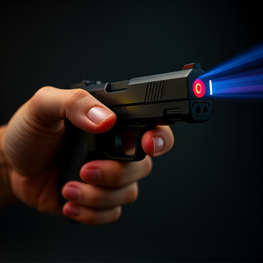 Slider stun gun