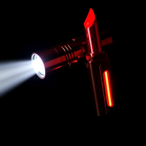 lipstick stun gun with flashlight