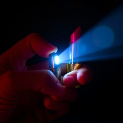 lipstick stun gun with flashlight