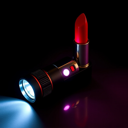 lipstick stun gun with flashlight