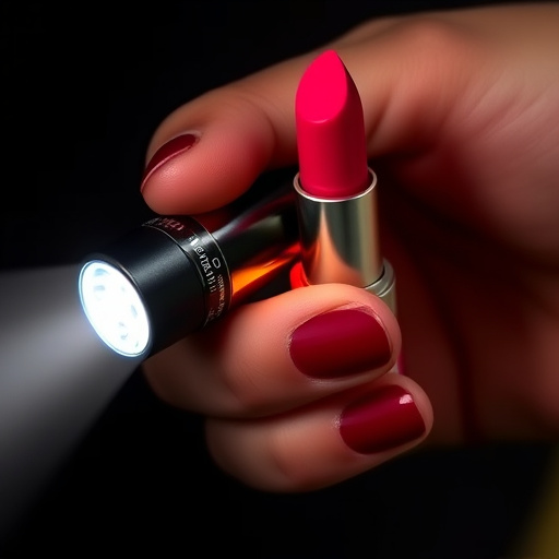 lipstick stun gun with flashlight