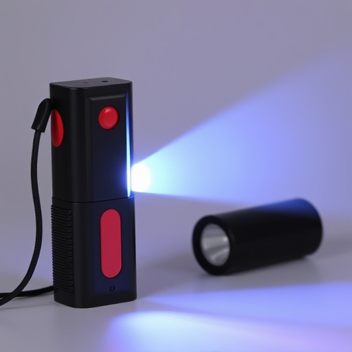 lipstick stun gun with flashlight