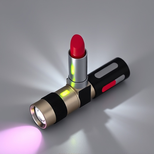 lipstick stun gun with flashlight