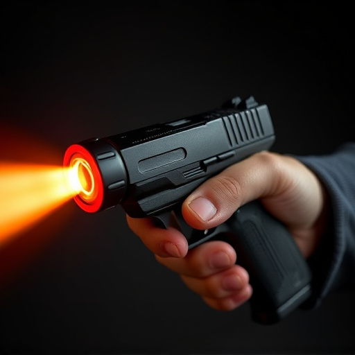 Slider stun gun