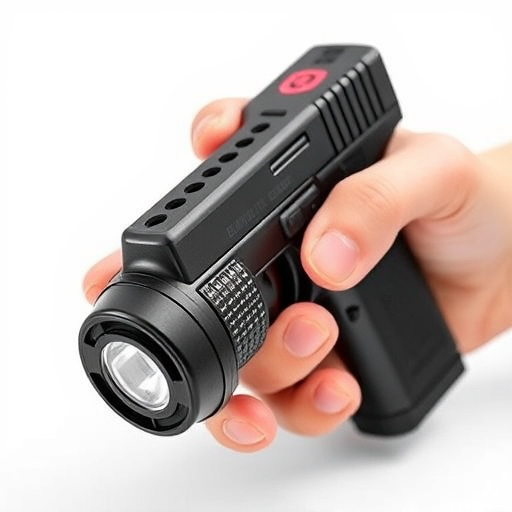Slider stun gun