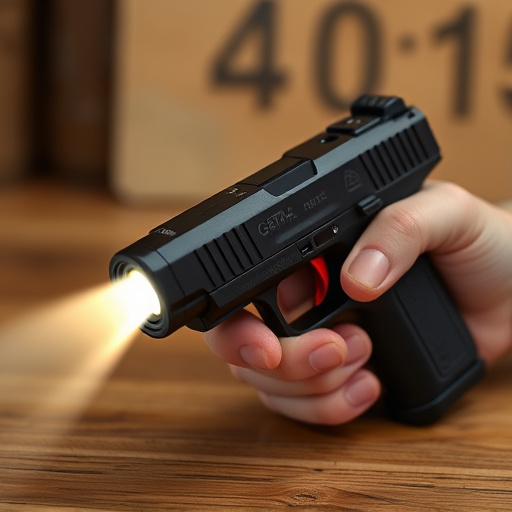 Slider stun gun