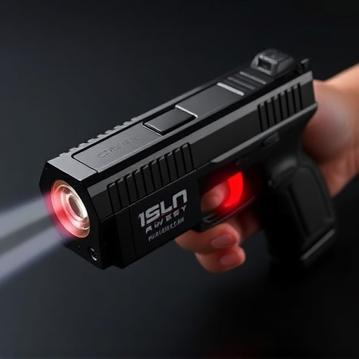 Slider stun gun