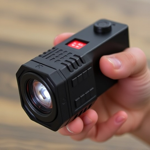 Slider stun gun