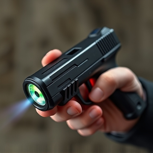 Slider stun gun
