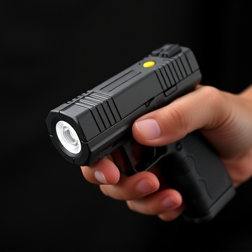 Slider stun gun