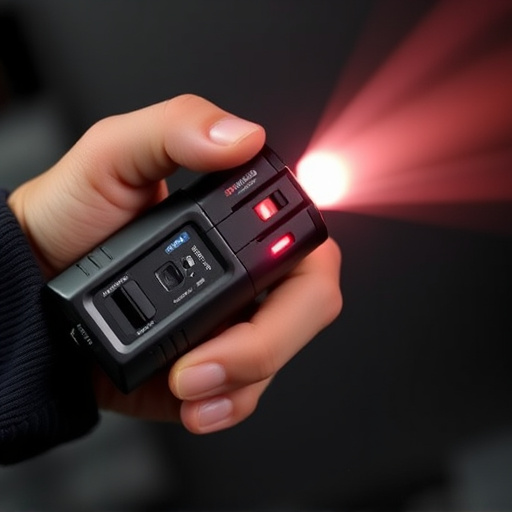 Slider stun gun