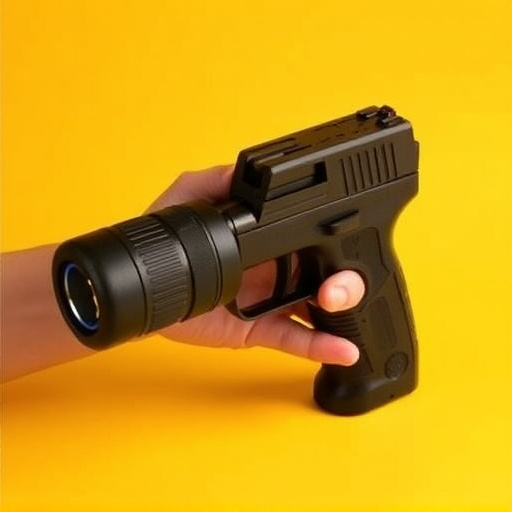 Slider stun gun