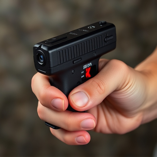 Slider stun gun