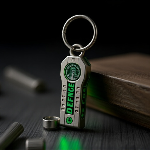 Tactical Keychain Alarm: Bright Light Self-Defense Tool